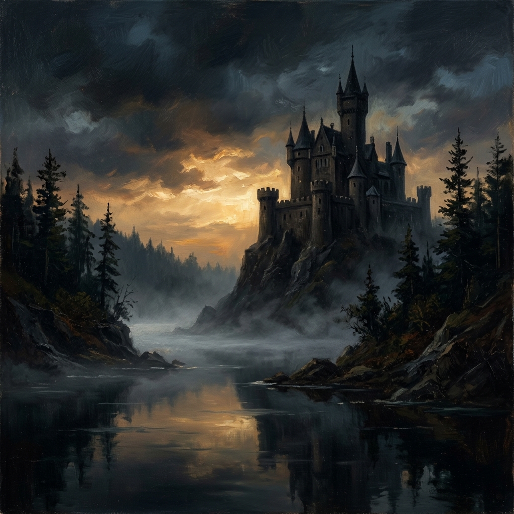 Gothic Castle Twilight