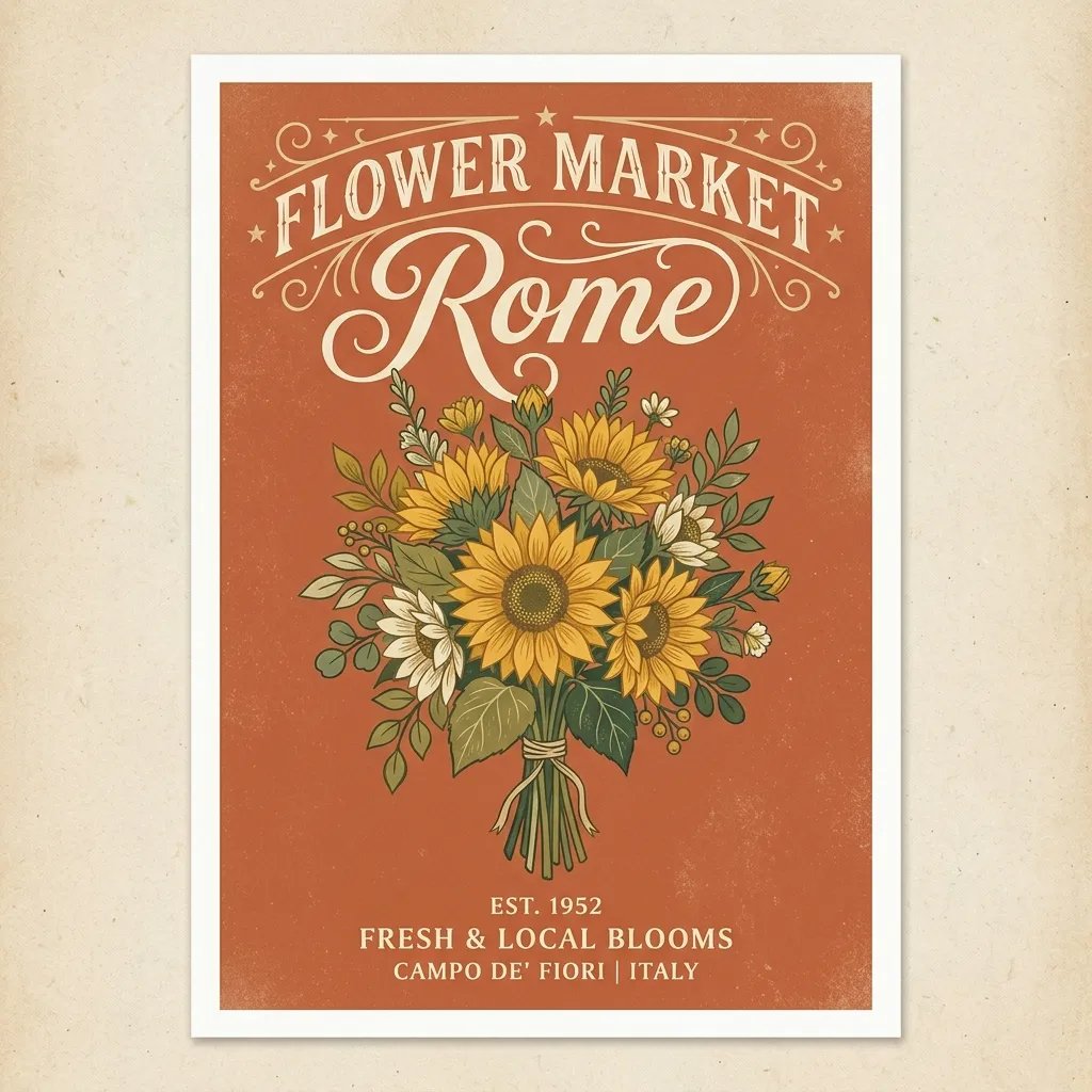 Rome Sunflowers