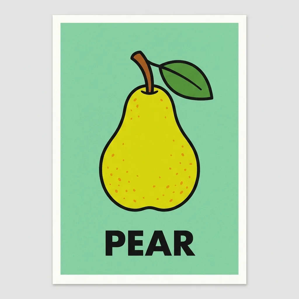 Pear Print