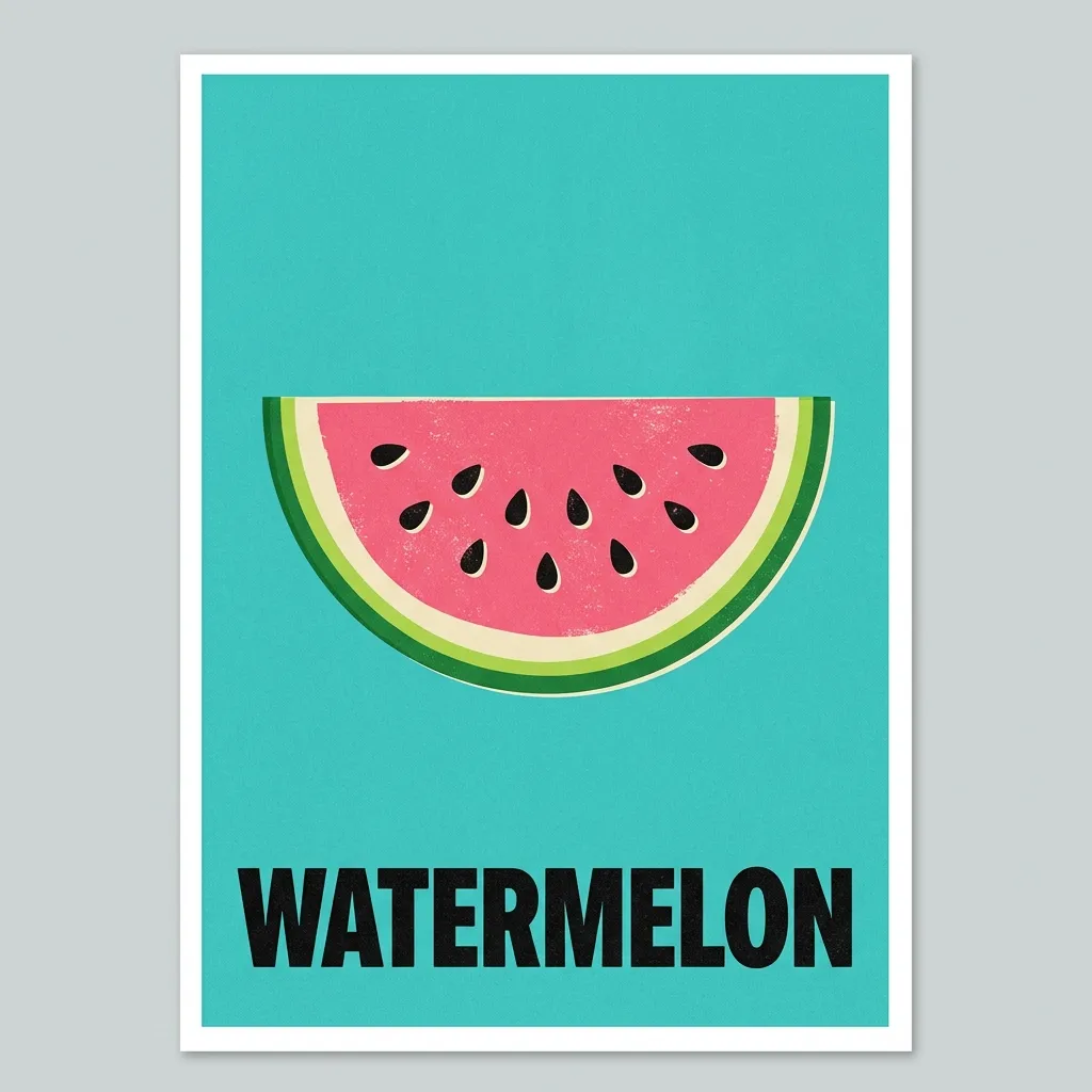 Watermelon Print