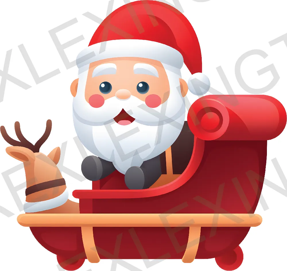 Santa Sticker