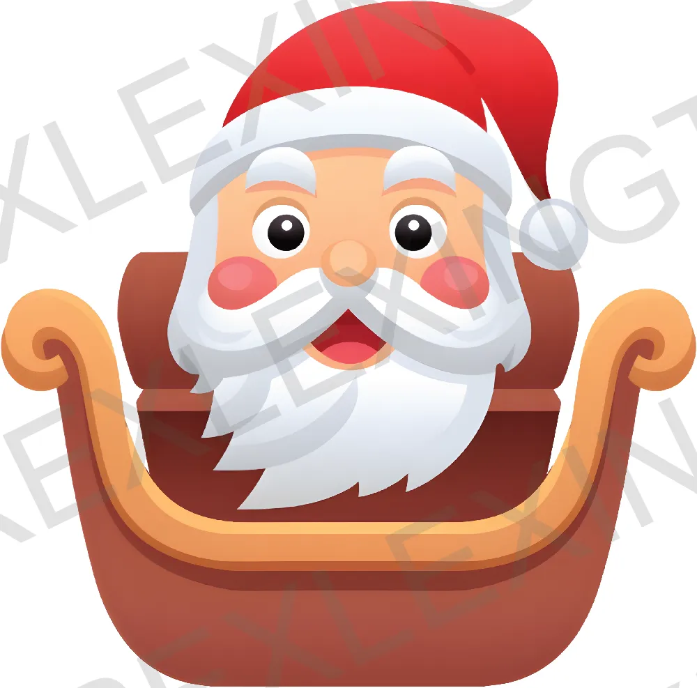 Santa Sticker