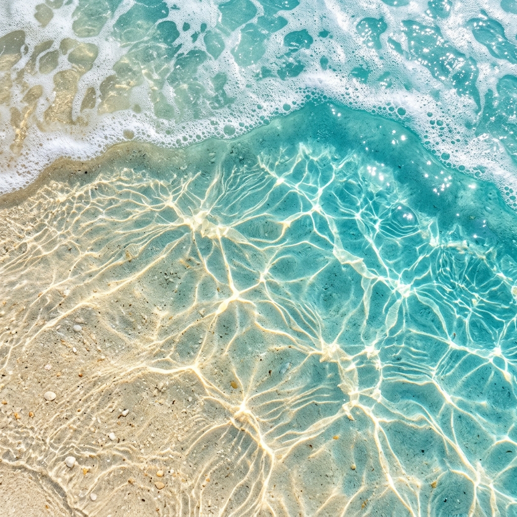 Teal Ocean Water