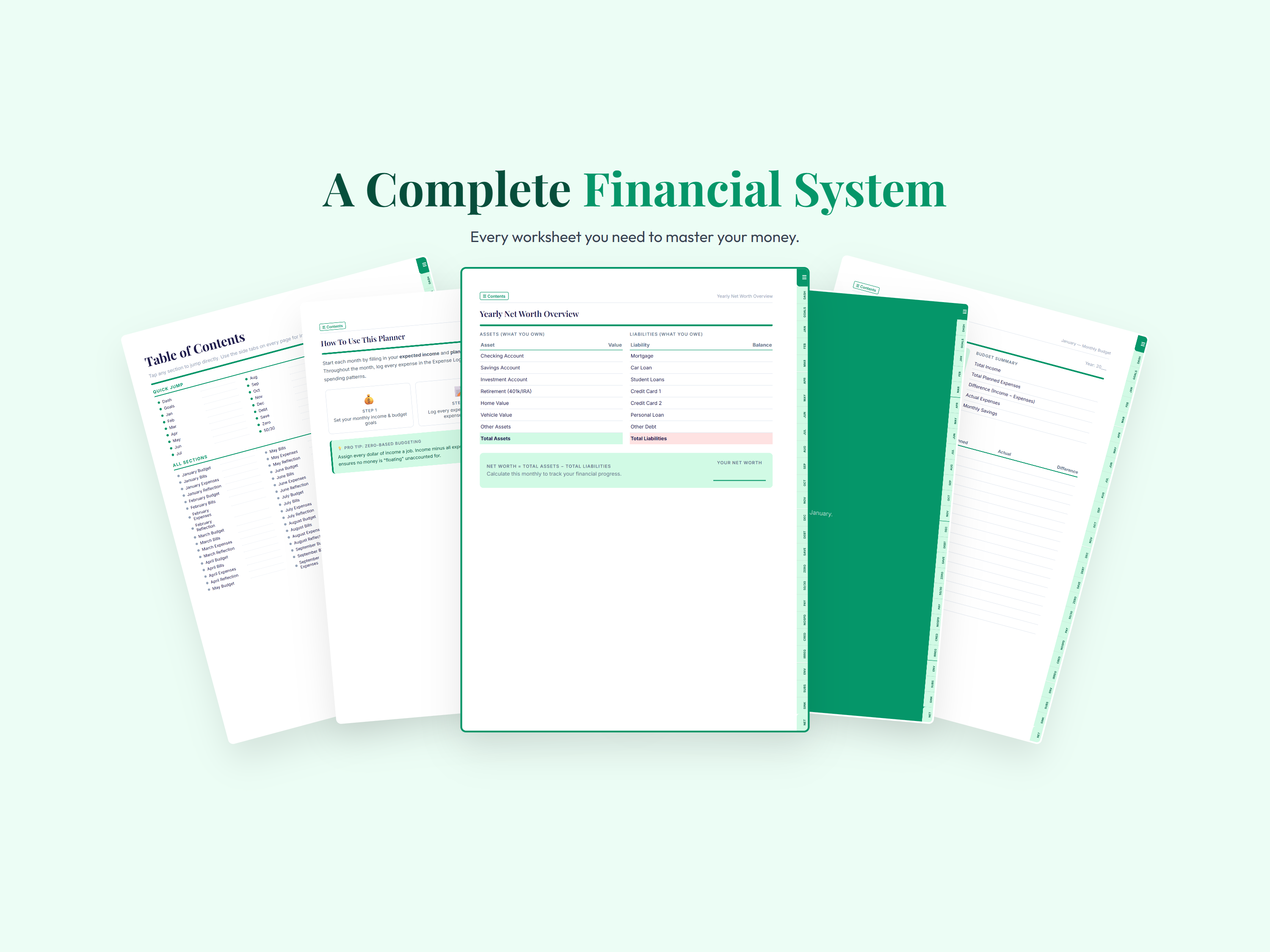 Budget & Finance Tracker preview 2