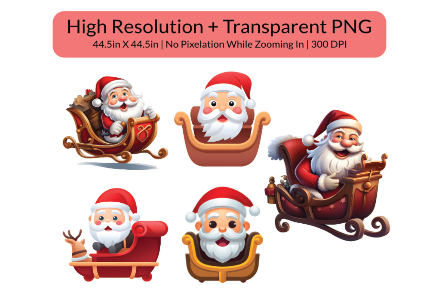 Santa Claus Christmas Clipart preview 2
