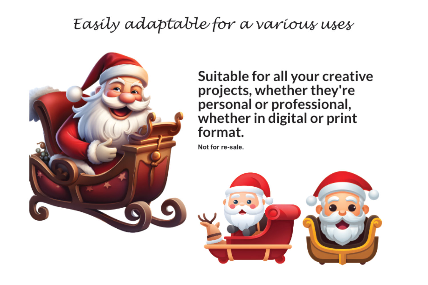 Santa Claus Christmas Clipart preview 3