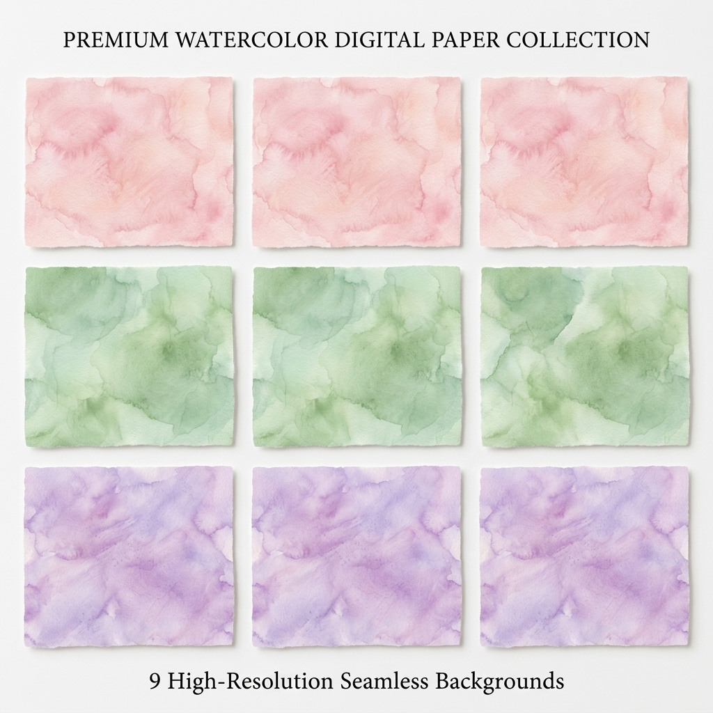 Complete Digital Paper Mega Bundle — 100 Papers