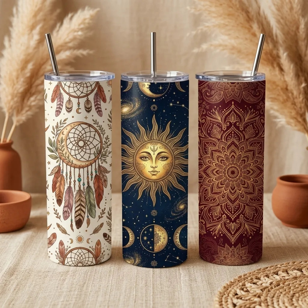 Ultimate Tumbler Wrap Mega Bundle โ 50+ Designs preview 2